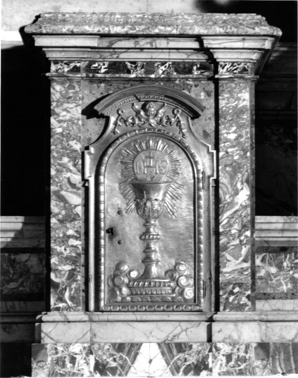 tabernacolo - ambito romano (seconda met&agrave; sec. XVIII)